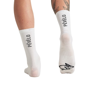 PÉVÈLO Vertical White Socks
